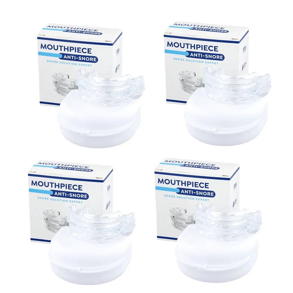 Anti Snoring Bruxism Mouth Guard with Storage Box for Better Sleep Quality