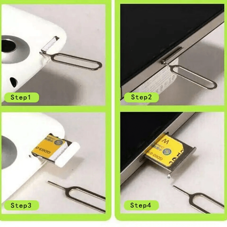 10 Piece SIM Card Ejector Pin Tool Set