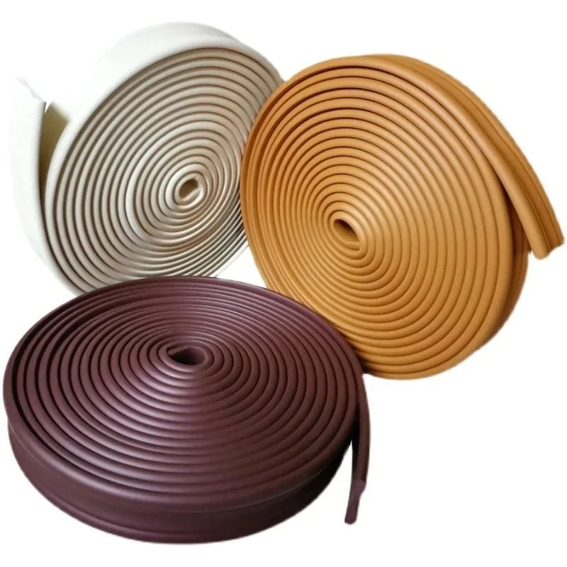FlexEdge Self Adhesive Wall Trim Strip 5M Soft Skirting and Tile Edge Molding