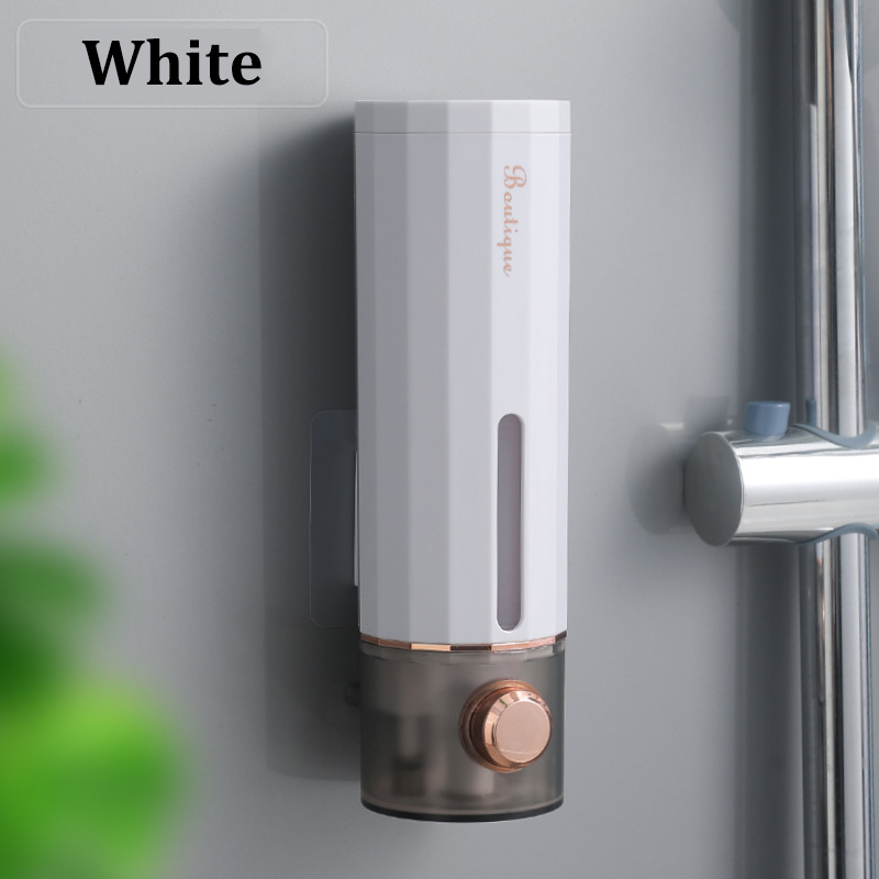 Wall-mounted Punch-free Soap Dispenser, Hand Soap Press Box, Bathroom Hotel, Shampoo Shower Gel Dispenser