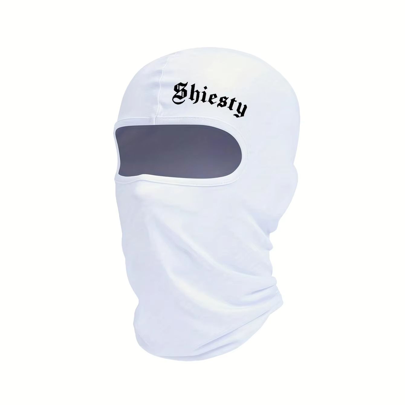 Smiling Face Print Unisex Balaclava Neck Cover Mask