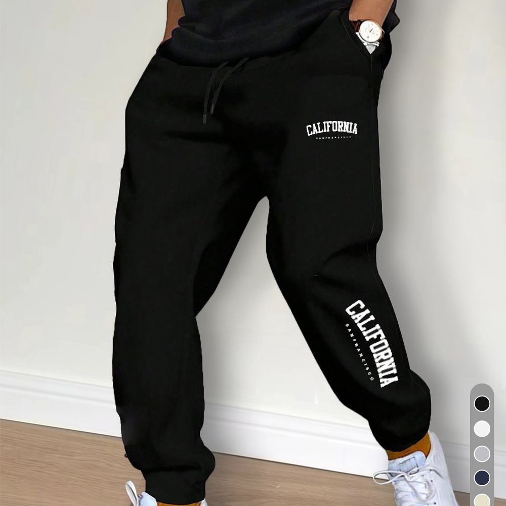 Mens Jogging Sports Pants, Versatile 4-Season Sweatpants for Casual & Athletic Wear - Hot Selling Comfort Fit