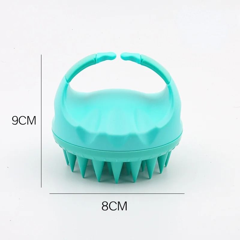 Handheld Silicone Scalp Massage and Shampoo Brush