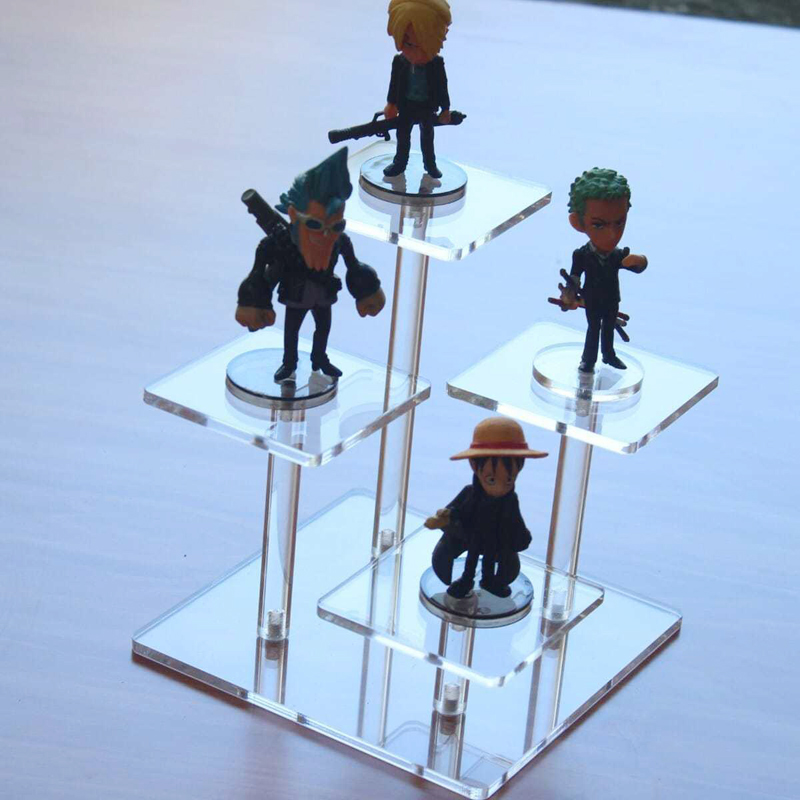 Transparent Acrylic Display Stand – Jewelry Holder Shelf, Multi-Purpose Organizer