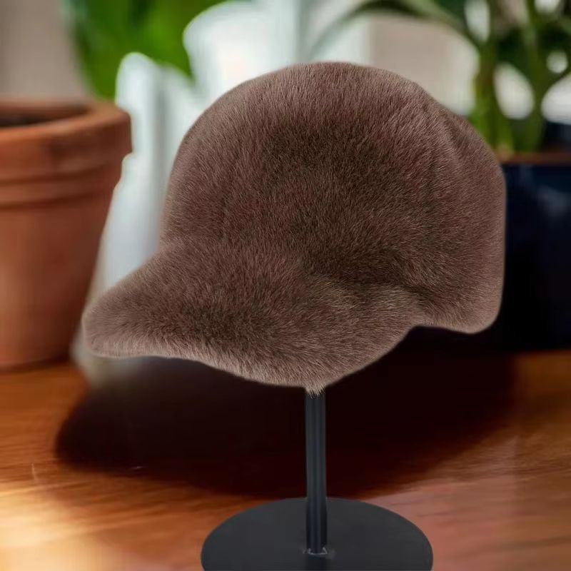 ArcticShield Plush Faux Fur Winter Snapback Hat