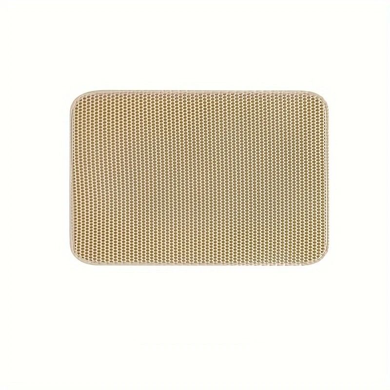 Double Layer Honeycomb Cat Litter Mat Waterproof and Easy Clean Design