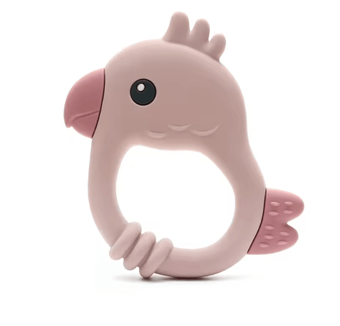 Parrot Silicone Baby Teether
