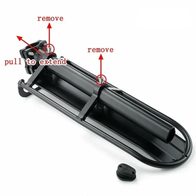 Telescopic Bicycle Rear Rack Alloy Seat Post Luggage Carrier