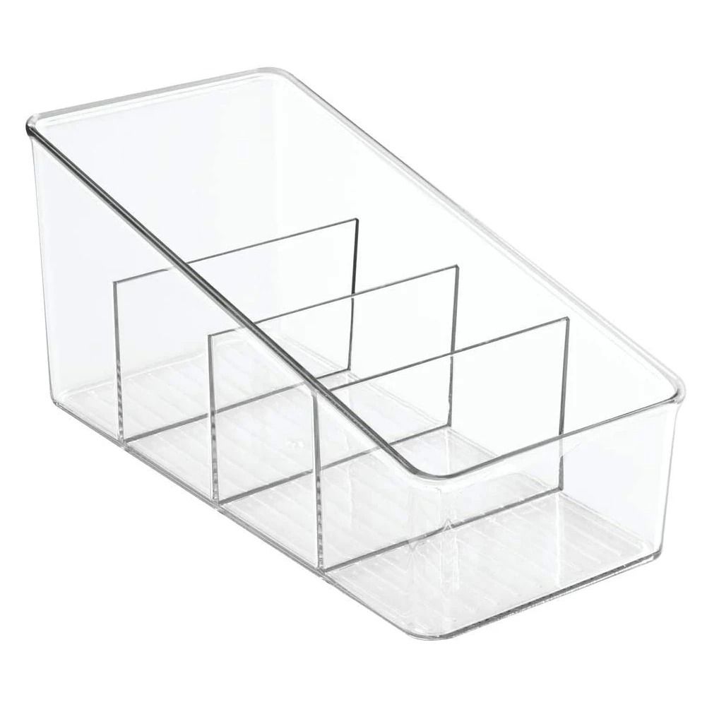 4 Layer Transparent Pantry Organizer Food Storage Container Rack