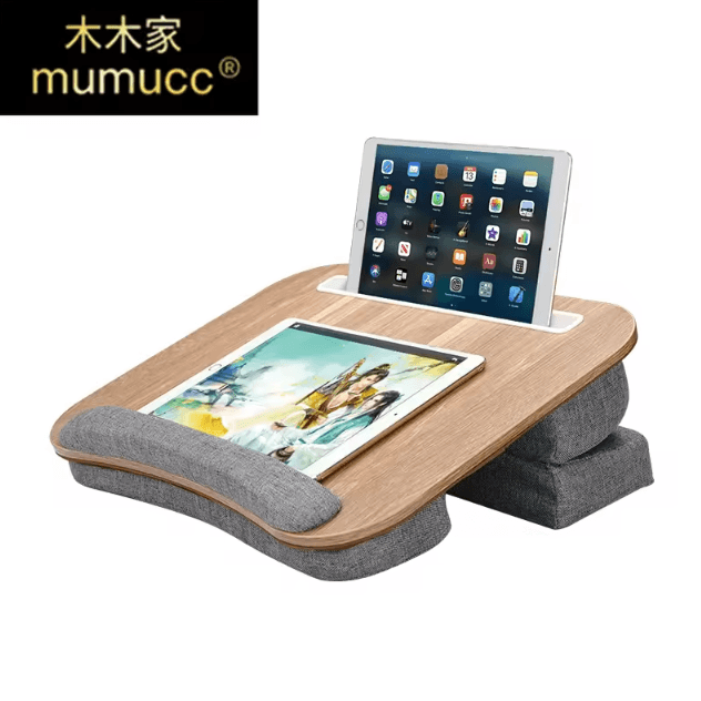 Multifunction Adjustable Lapdesk with Cushion Portable Laptop Tablet Mobile Stand