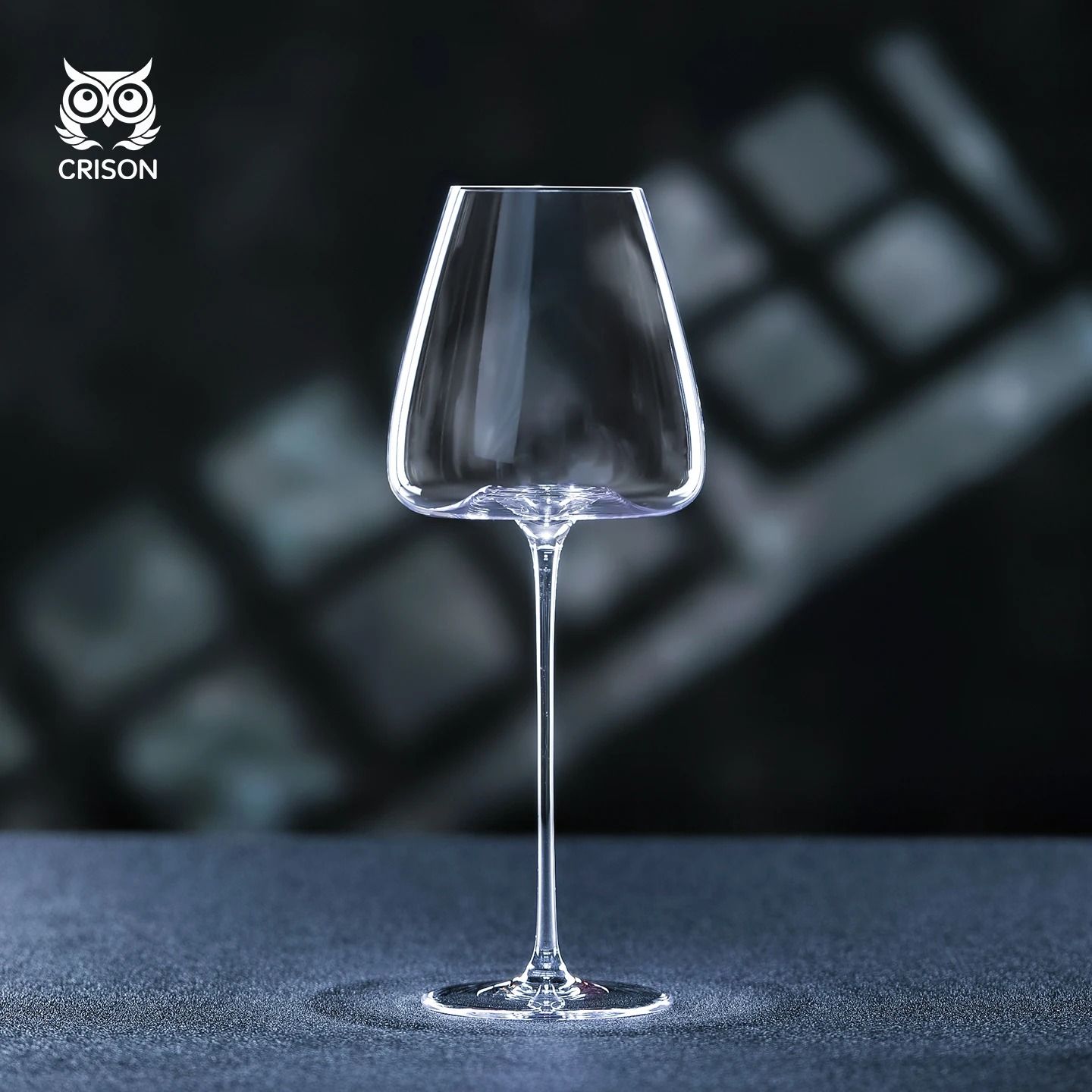 Handmade Ultra-Thin Crystal Wine Goblet | Concave Bottom Series