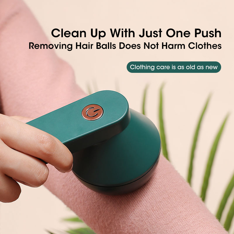 Upgraded Six Blade Hair Ball Trimmer Charging Fabric Shaver Lint Remover Rechargeable Fuzz Shaver for Home and Travel
