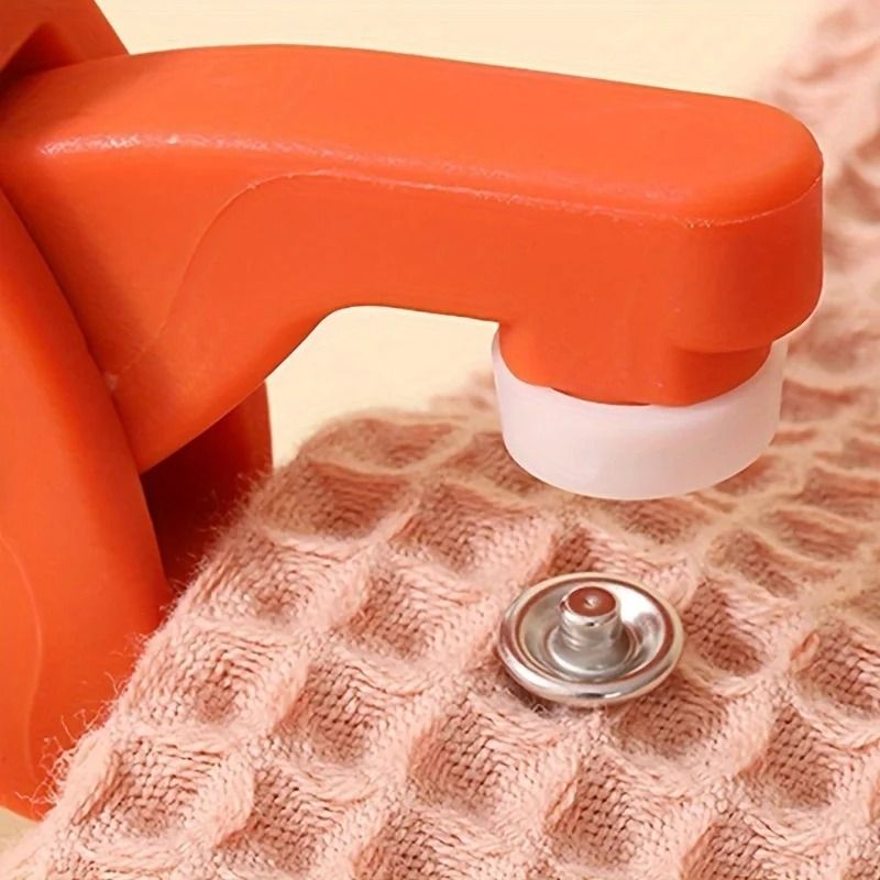 50 Piece Snap Button Kit with Manual Press Pliers