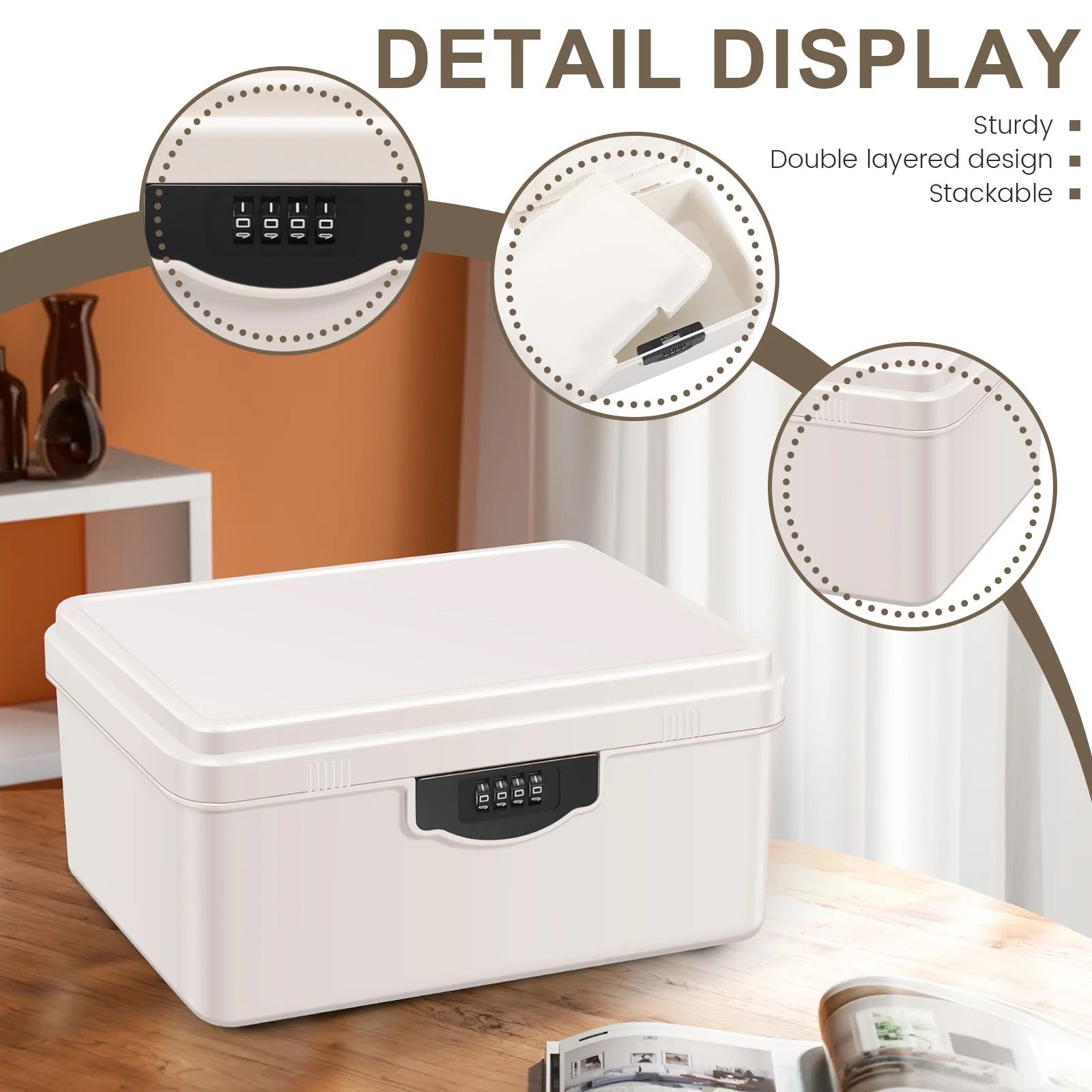 Digital Password Security Storage Box