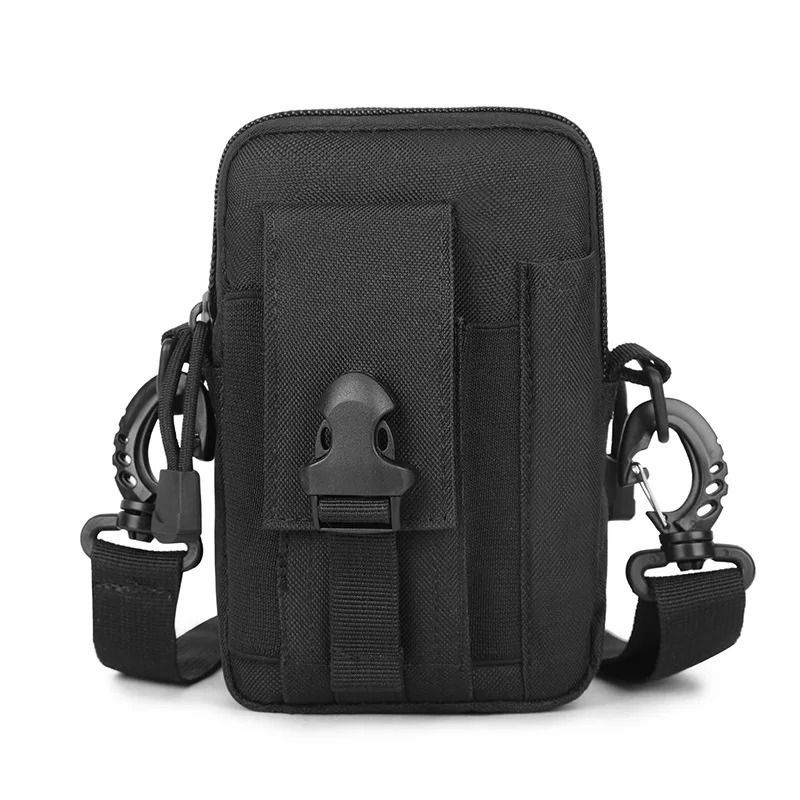 Waterproof Nylon Mobile Phone Waist Bag With Molle Attachment
