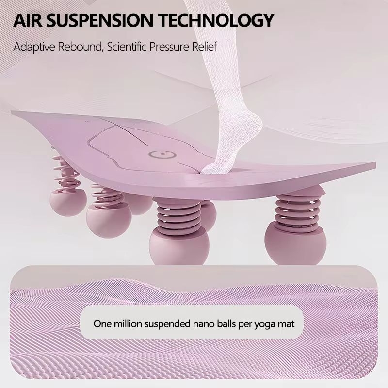 EcoGrip 6mm TPE Yoga Mat – Cushioned Non Slip Exercise Mat 183 x 60 cm