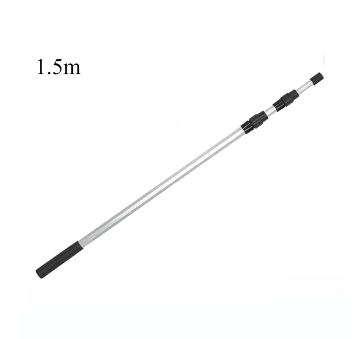 Telescopic Fishing Net Aluminum Alloy Folding Landing Net with Rubber Handle