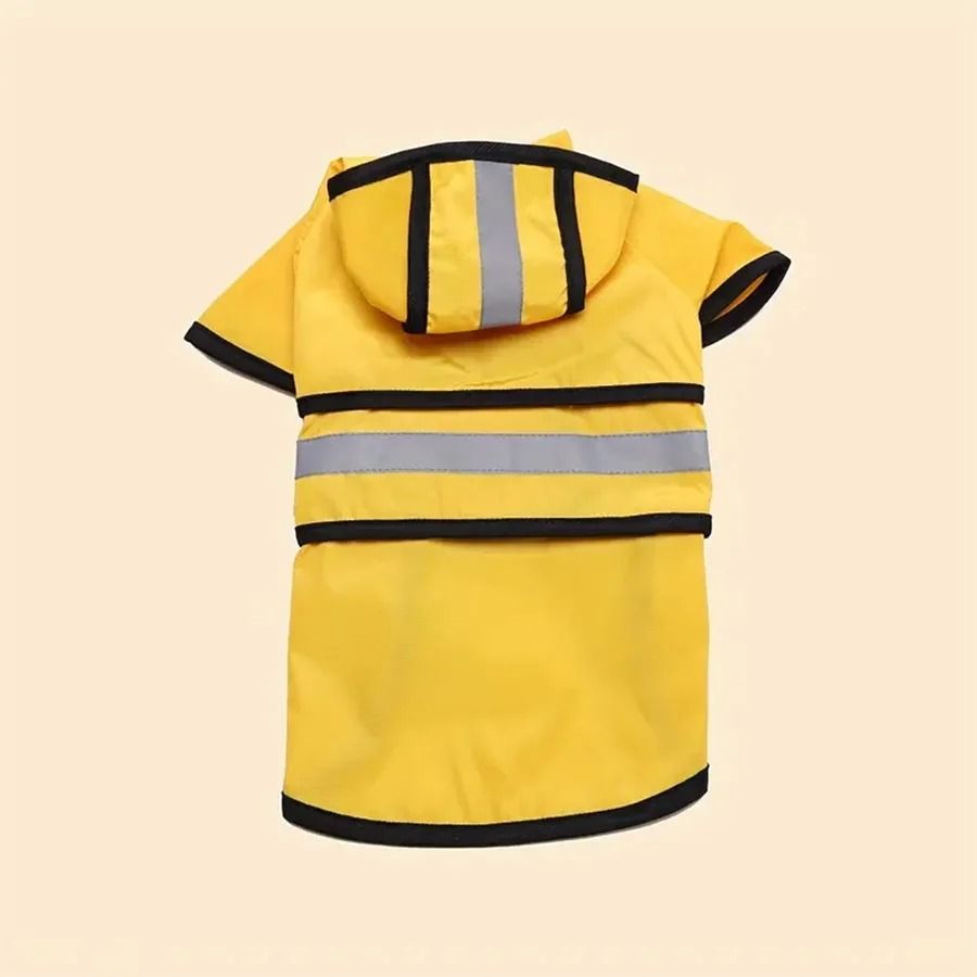 Adjustable Waterproof and Windproof Dog Raincoat