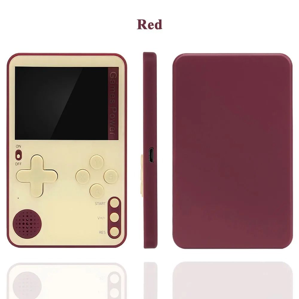 Retro Handheld Game Console with 500 Classic Games LCD Rechargeable