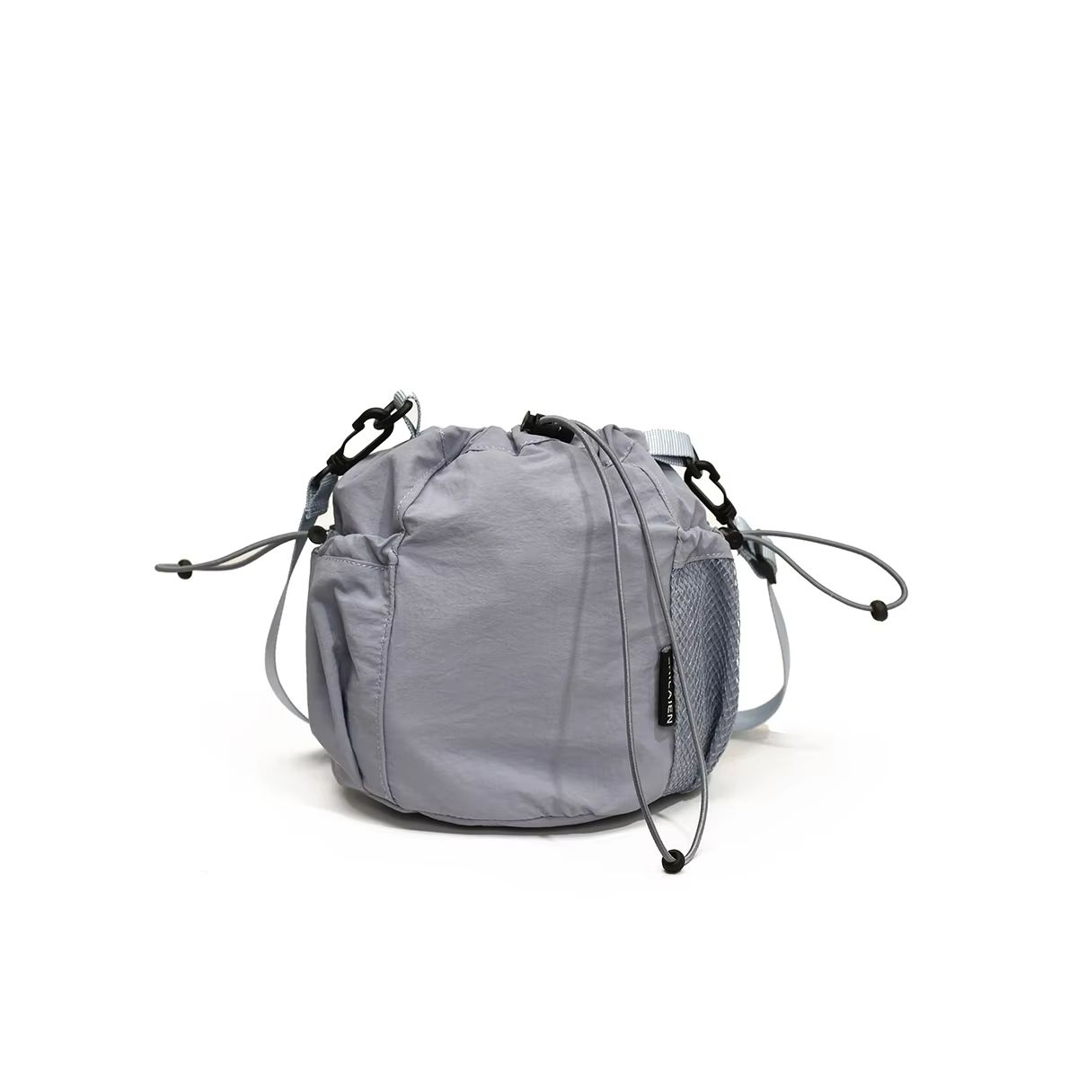 K-Style Niche Lightweight Nylon Drawstring Crossbody Bag