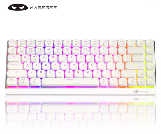 Moon84 Wireless RGB Mechanical Keyboard with Triple Mode Connectivity