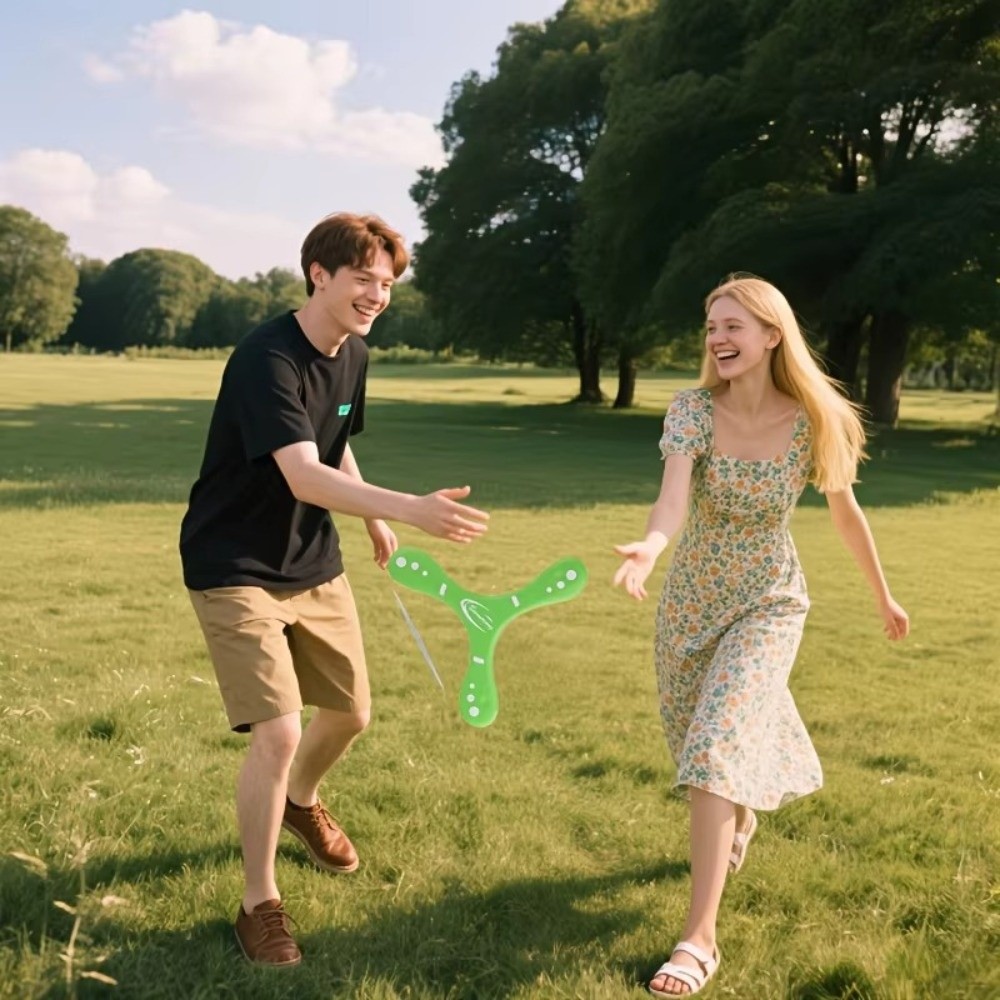 Kids Boomerang Toy Soft EVA Returning Flying Disc for Outdoor Fun