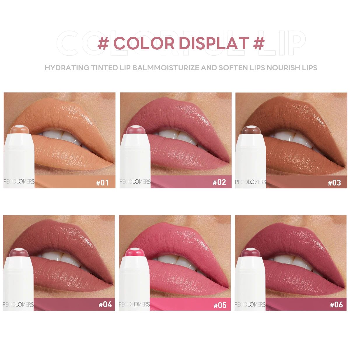 Moisturizing Rotating Lip Gloss Pen – Long Lasting Waterproof Gloss Lipstick