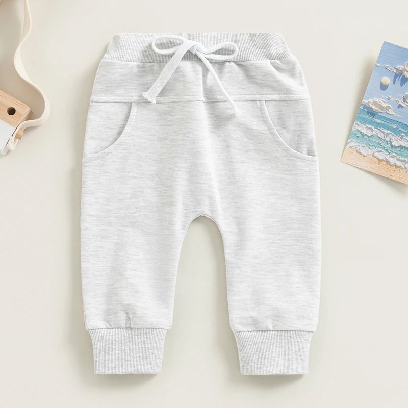 Baby Boys Elastic Waist Jogger Sweatpants
