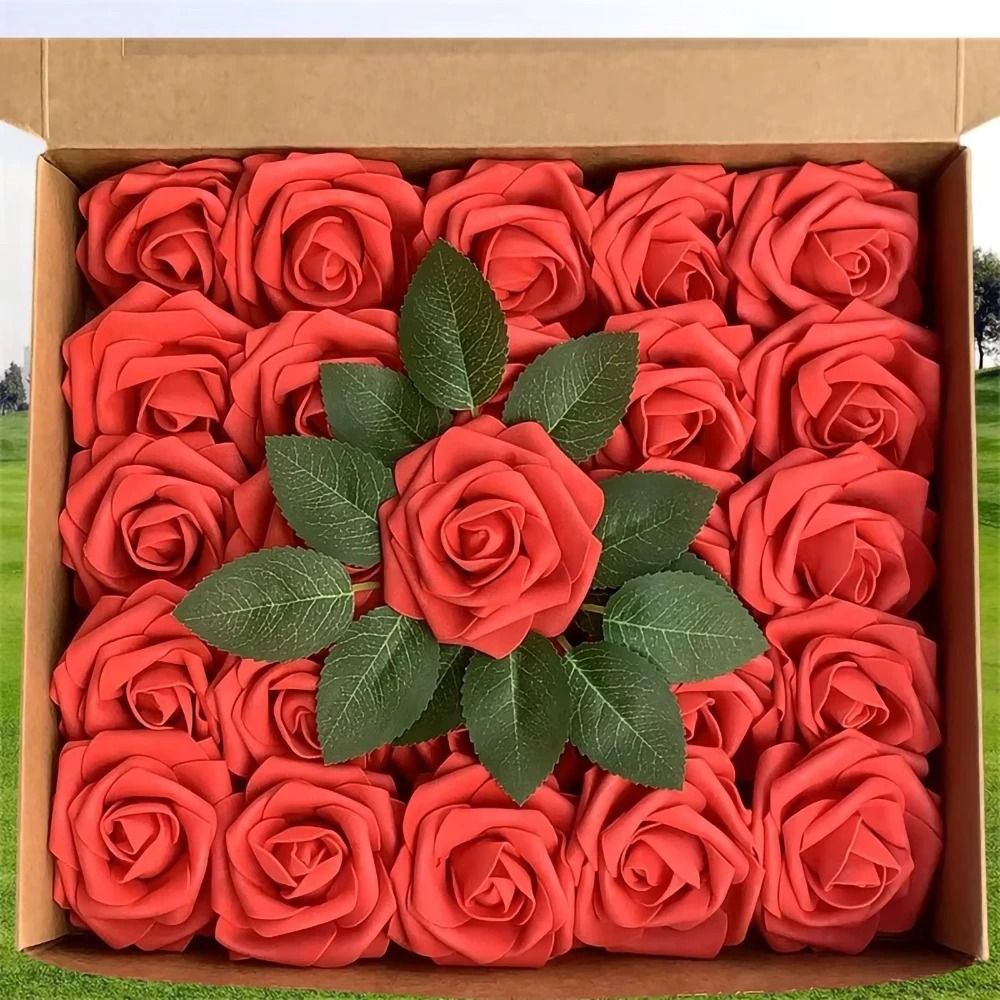 Velvet-Touch 25PC DIY Rose Stem Set