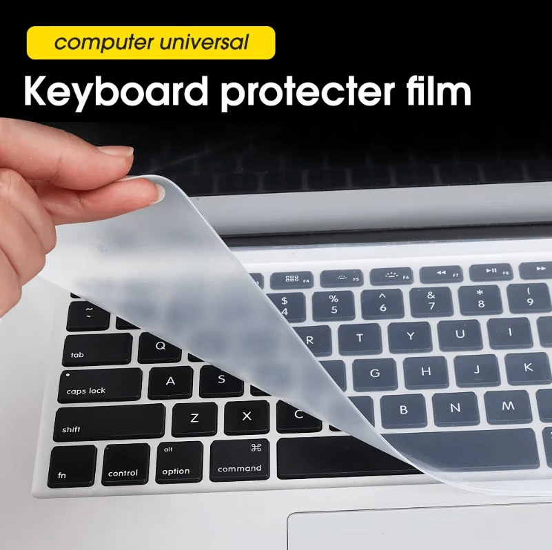 Universal Silicone Laptop Keyboard Cover – Waterproof Dustproof Protector for 13–17 Inch Notebooks