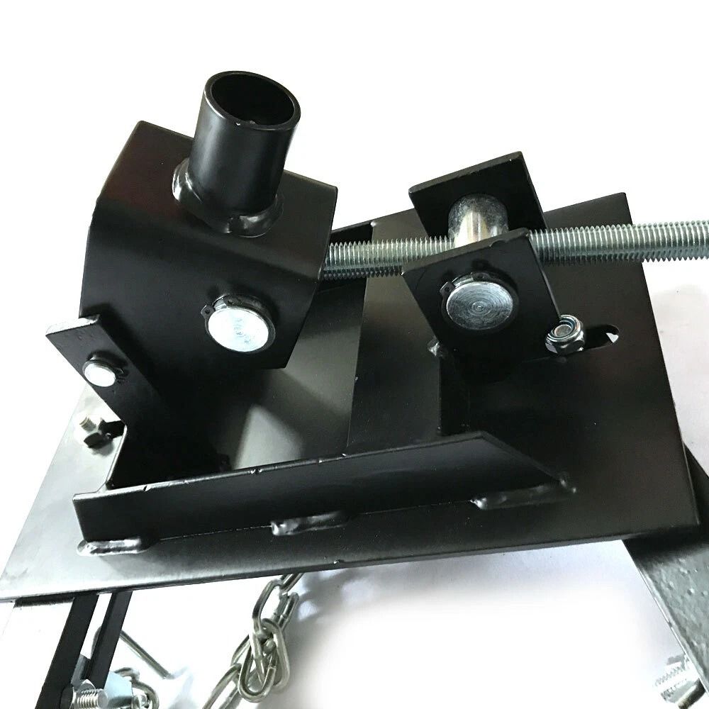 LEADZM 1/2 Ton High Capacity Transmission Floor Jack Adapter, Perfect for Vehicle Repair, Sturdy & Reliable