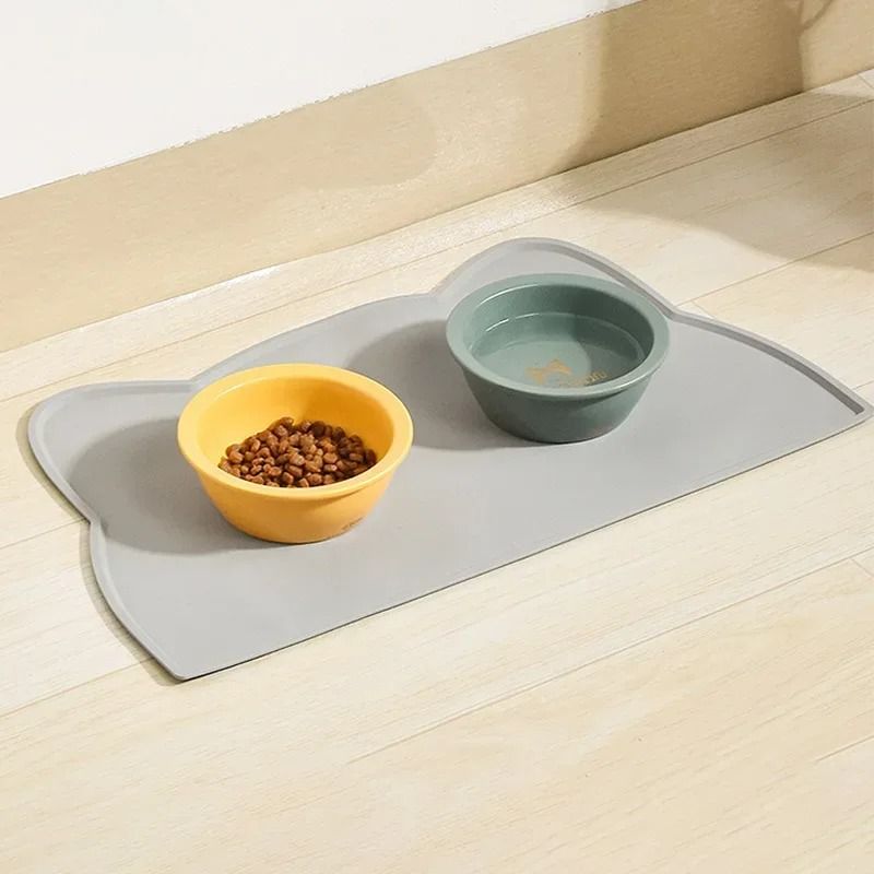 Waterproof Food Grade Silicone Pet Bowl Mat