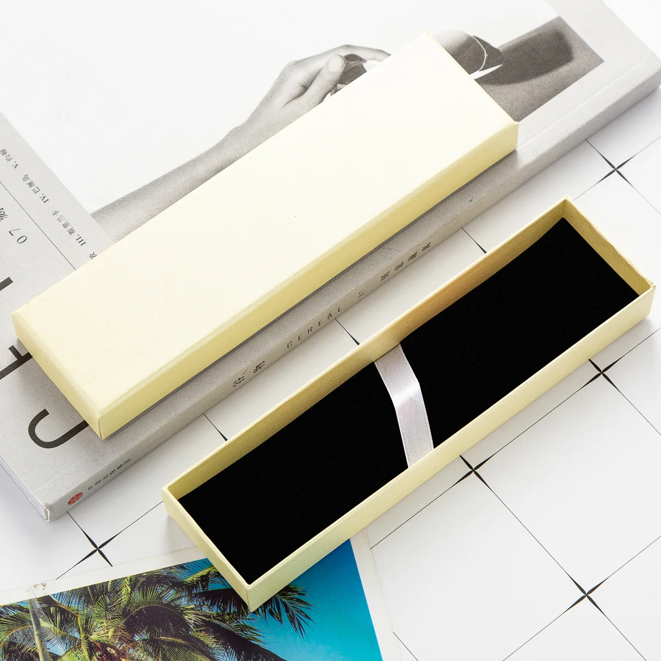 Luxury Pen Gift Box Premium Fountain Pen & Jewelry Presentation Case