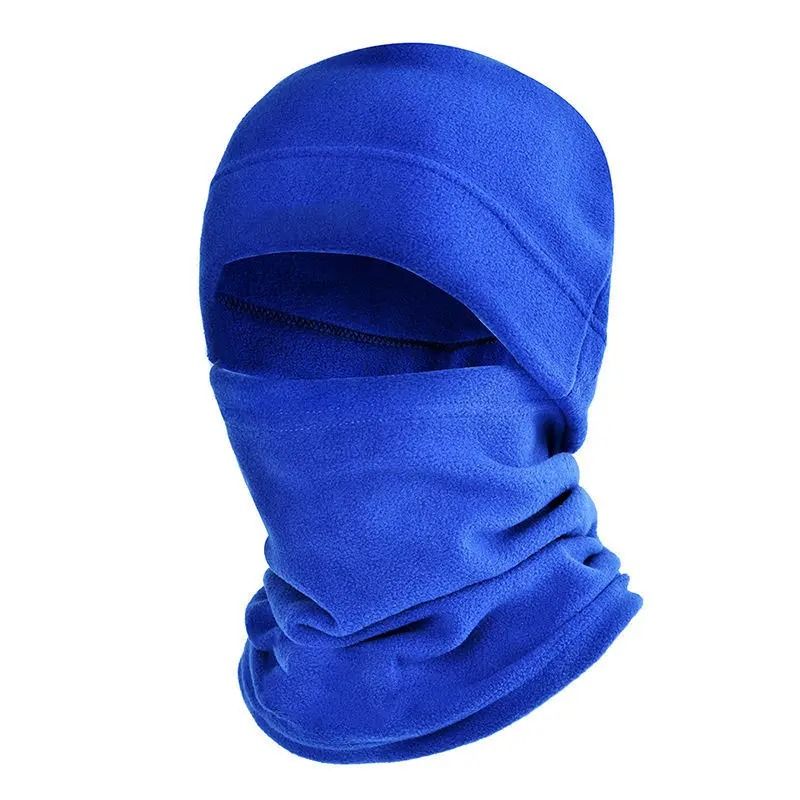 Autumn and Winter Fleece Thermal Hat and Neck Cover Set