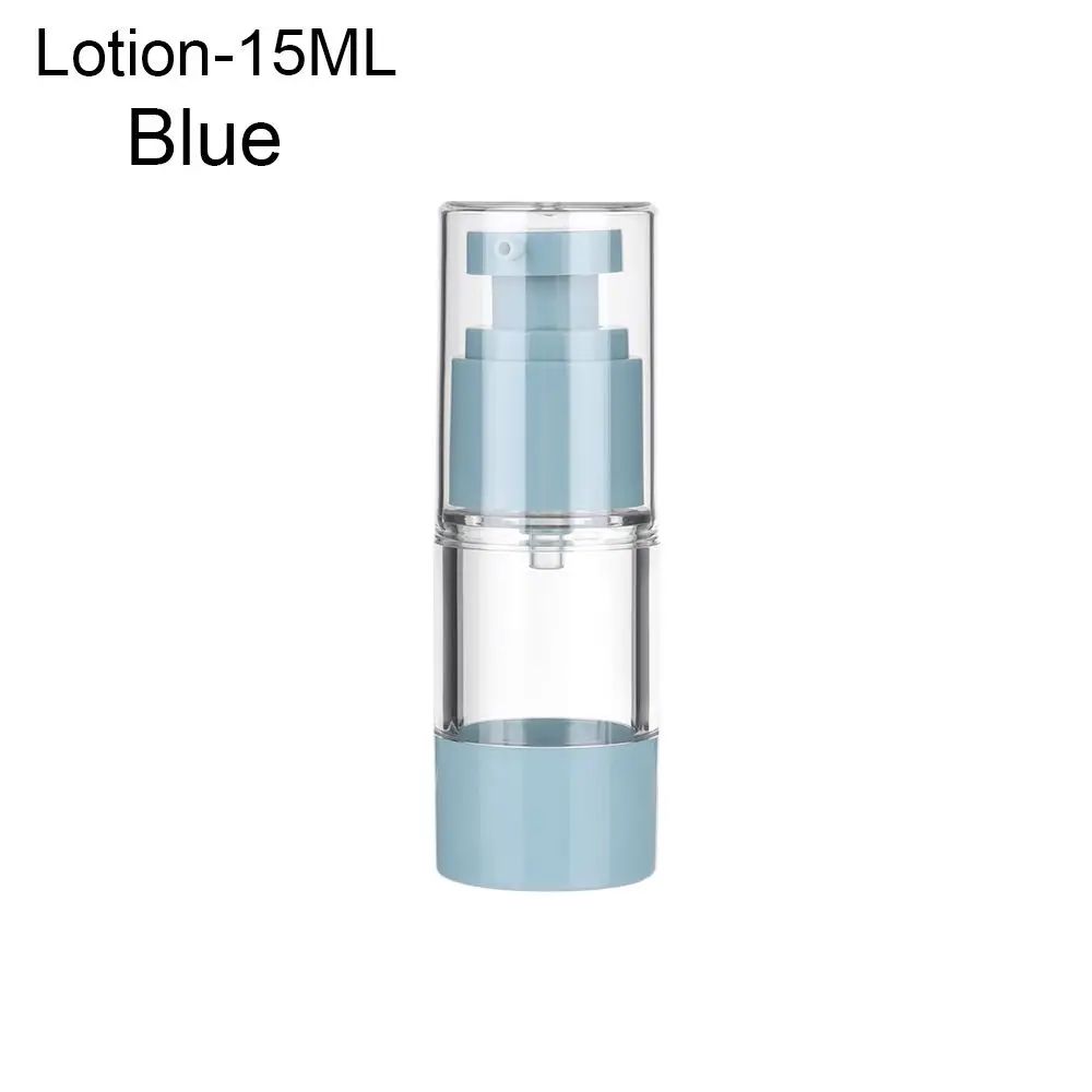 AirLock Travel Refillable Pump Bottle Set – Leakproof travel lotion bottles & vacuum cosmetic containers (15/30/50ml)