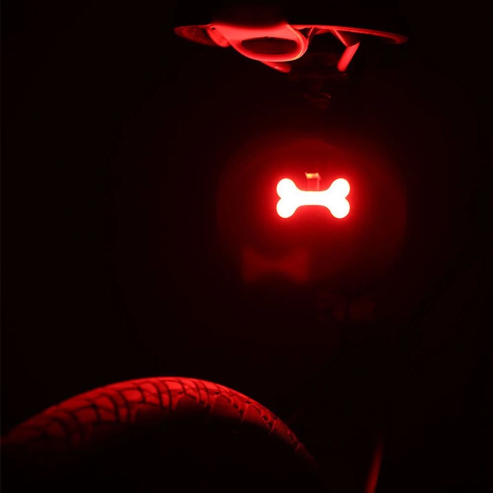 USB Rechargeable Bicycle Tail Light Multi Mode LED Cycling Rear Lamp