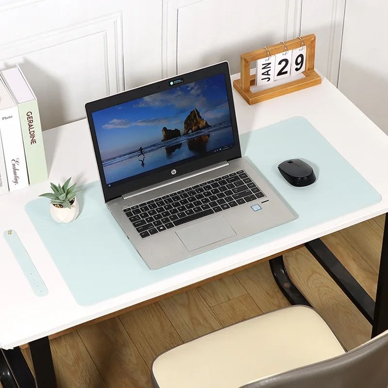 Stain Resistant Leather Computer Desk Mouse Pad Waterproof Writing Mat