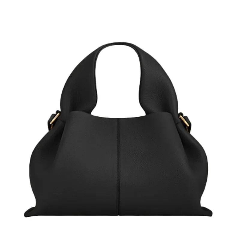 French Luxury Cloud Cake Shoulder Bag Retro European Handbag