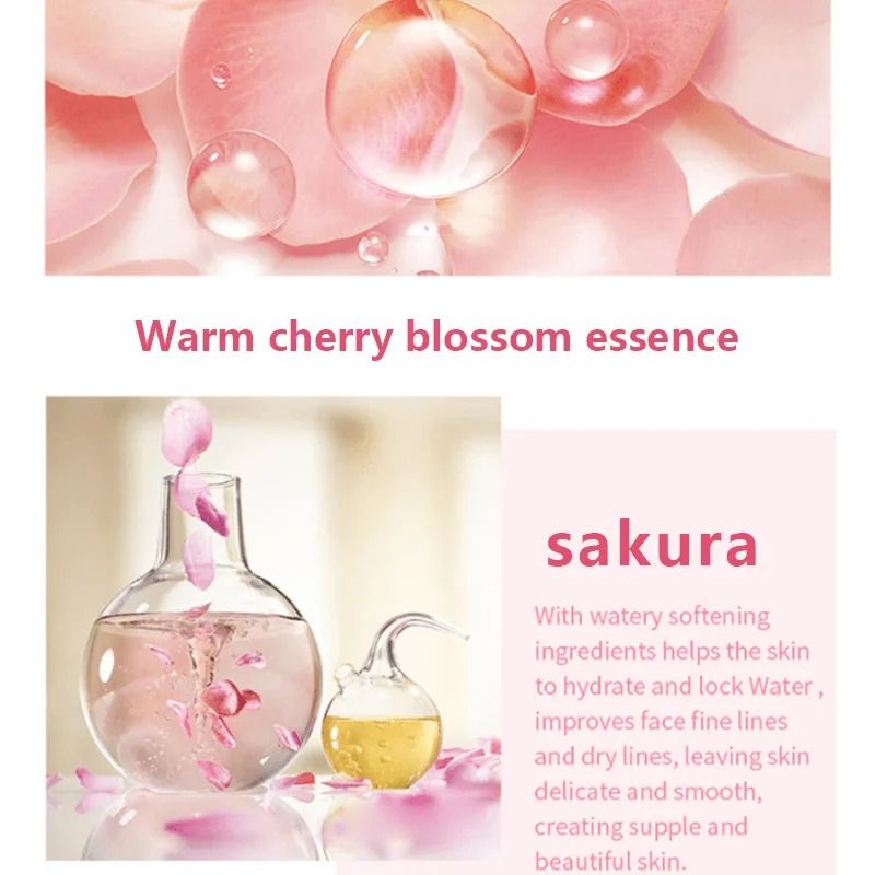 Sakura Glow Anti Aging Moisturizer with Cherry Blossom Essence