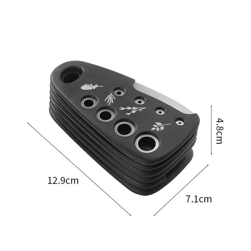 6-Piece Space-Saving Kitchen Gadgets Set – Essential Cooking Tools with Cheese Grater & Pizza Cutter