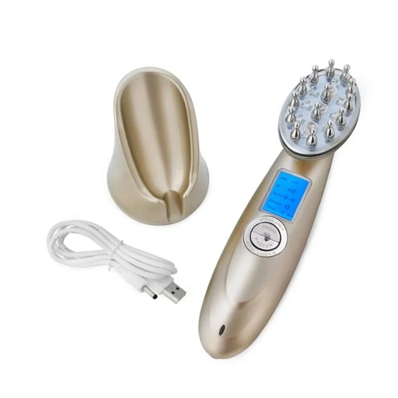 Electric Laser Hair Growth Comb with Red Light and Massage Therapy