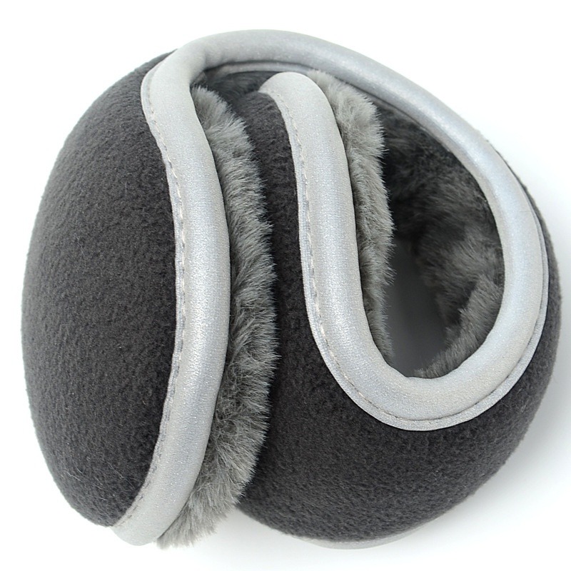 Foldable Reflective Ear Warmers Earmuffs for Winter Walking Running and Cycling