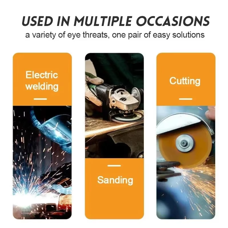 Automatic Darkening Welding Glasses Anti-Glare Eye Protection
