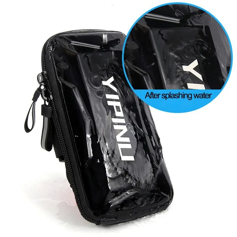 Waterproof Running Phone Holder Arm Bag Shockproof Luminous Mobile Armband