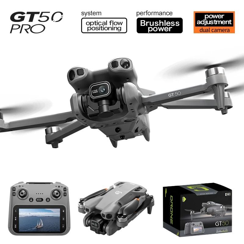 GT50 HD Aerial Photography Drone with Obstacle Avoidance and Screen Remote