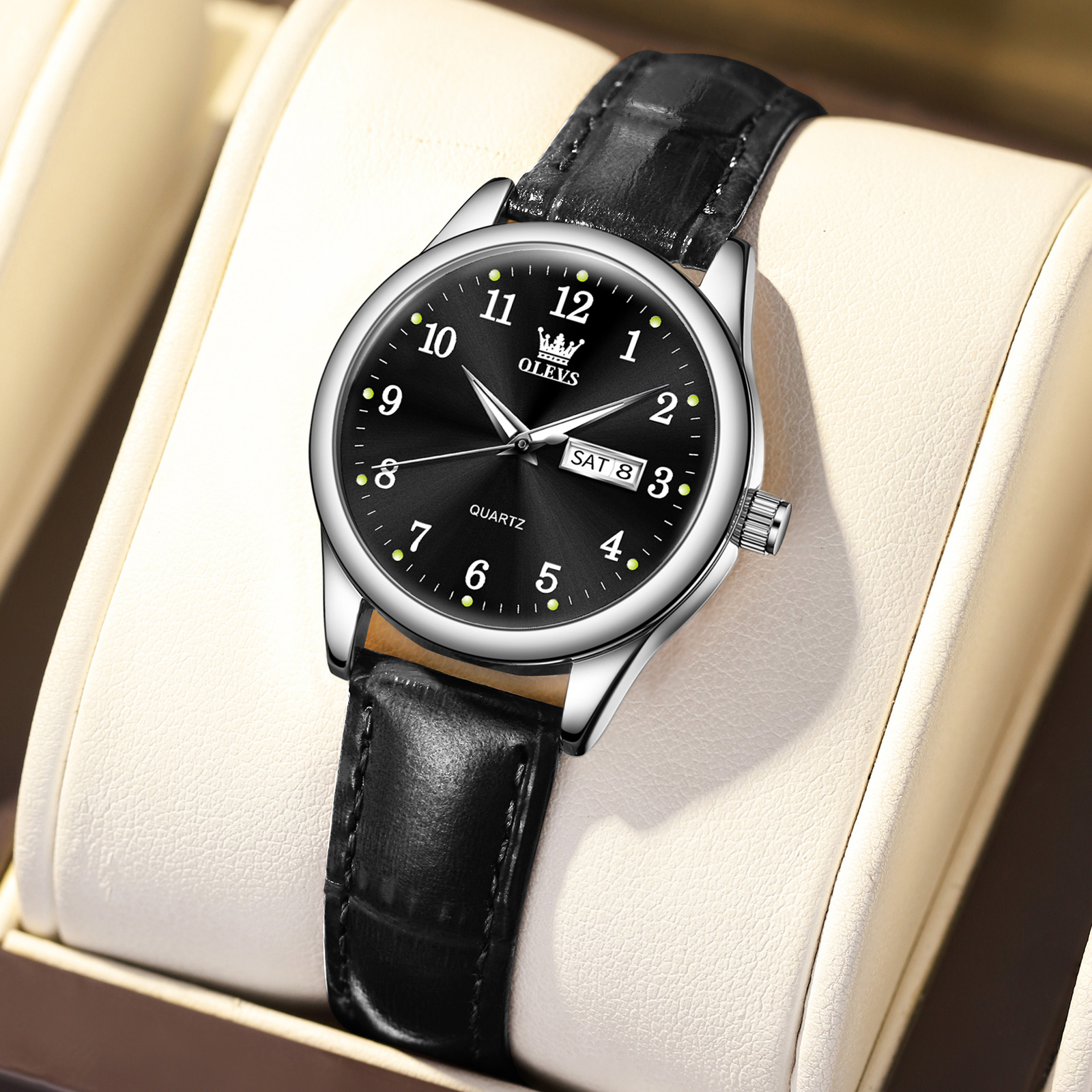 Elegant Luxury Quartz Watch for Women, Waterproof Stainless Steel Womens Watches Gifts, Simple Fashion Ladies Watch