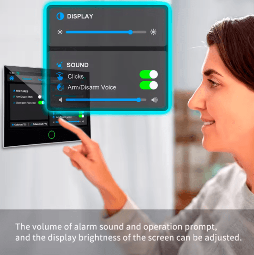 KERUI G70 Tuya Smart Home Alarm System – WiFi + 4G with 7 Touchscreen Panel