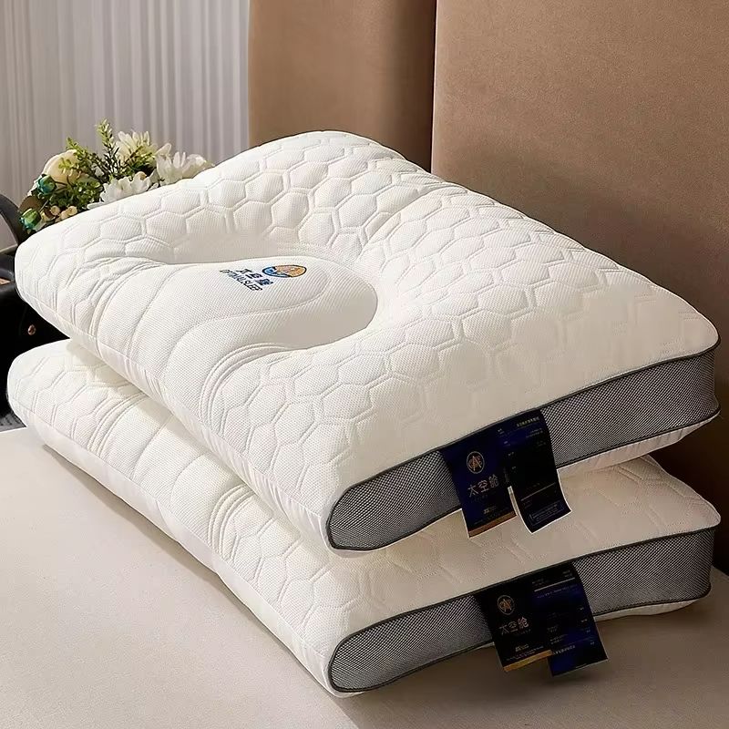 3D Ergonomic Space Pillow for Neck Support and Comfortable Sleep