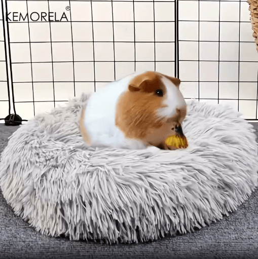 Ultra Soft Plush Small Pet Nest Cozy Warm Hamster Sleeping Bed with Non Slip Base