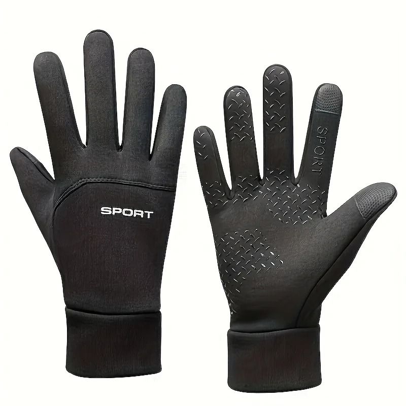 Winter Performance Multisport Gloves – Windproof & Thermal Touchscreen Tech